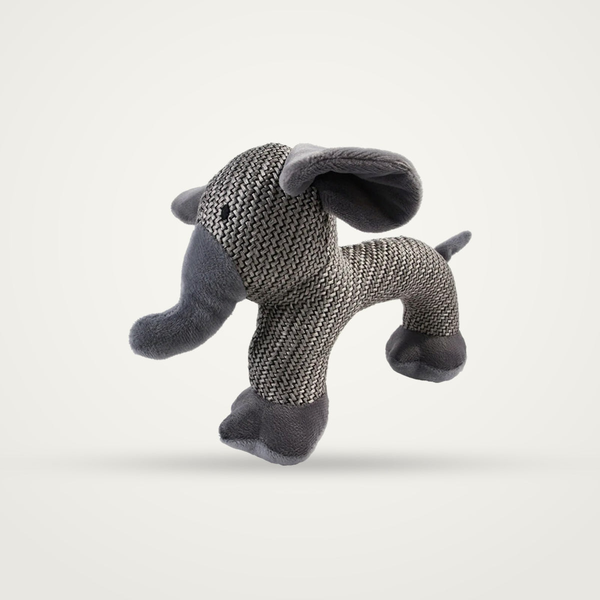 Peluche couineuse DogSmile, modèle éléphant